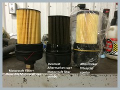 Oil filter Comparison